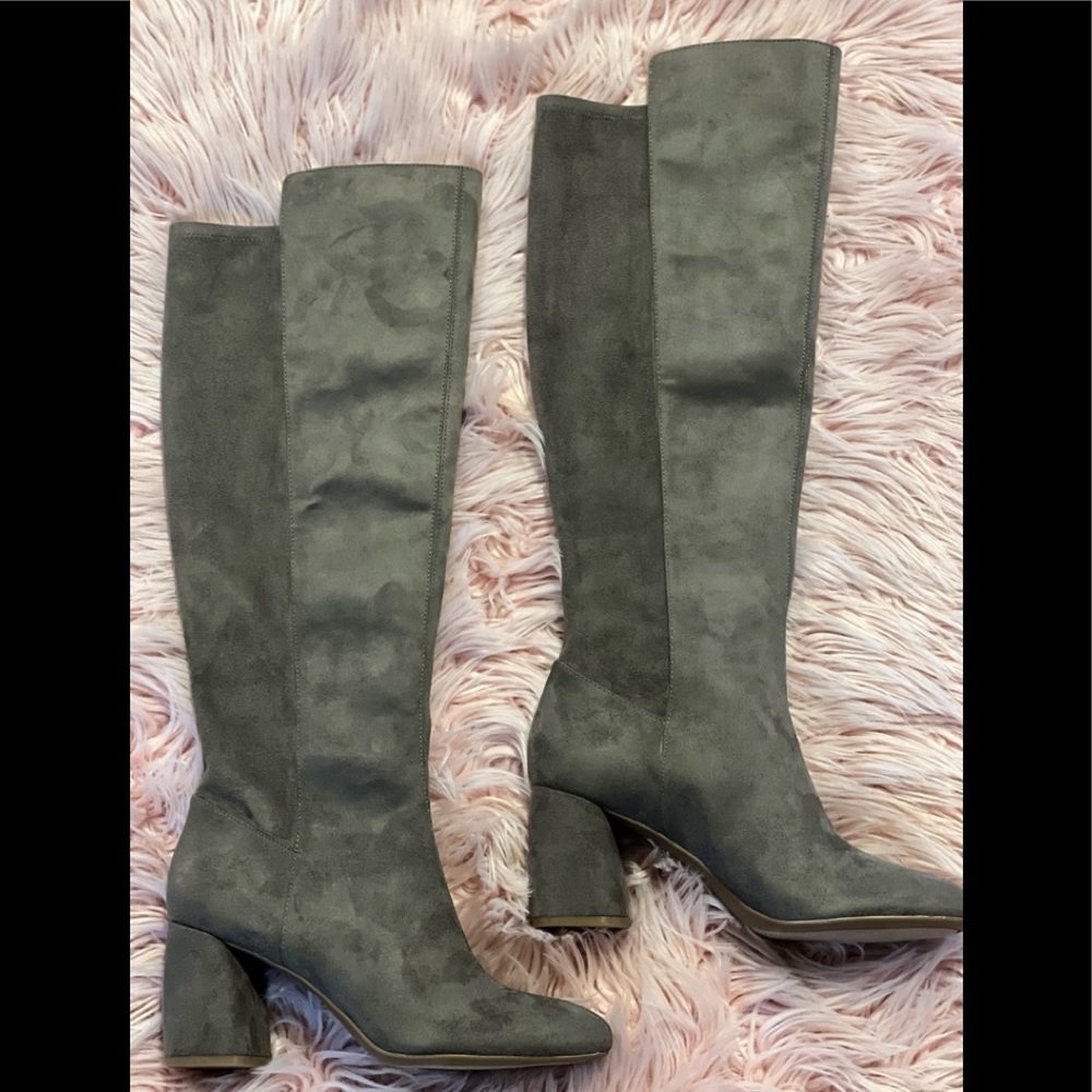 Nine West Womens Kerianna Knee High Boot 8.5